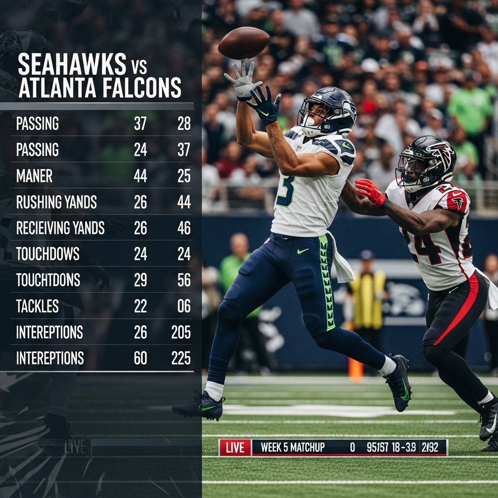 Seahawks vs Atlanta Falcons Match Player Stats