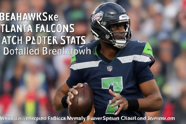 Seahawks vs Atlanta Falcons Match Player Stats