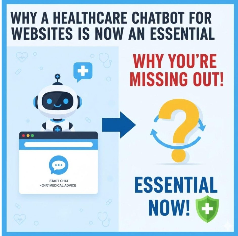 Healthcare Chatbot for Websites
