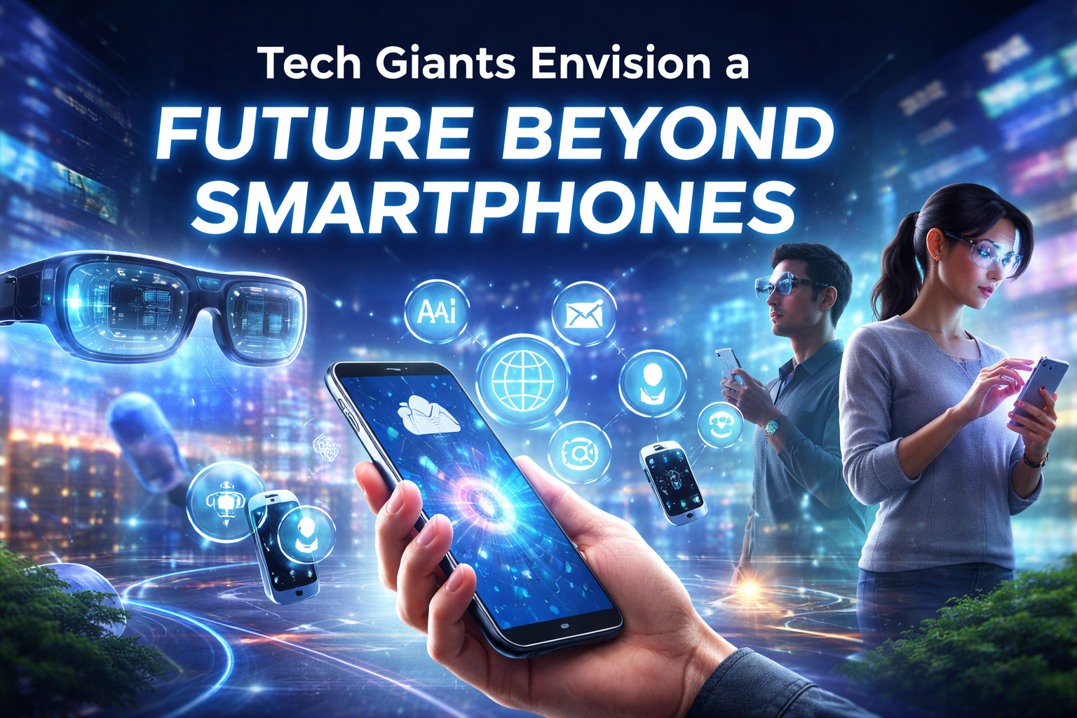 Tech Giants Envision a Future Beyond Smartphones