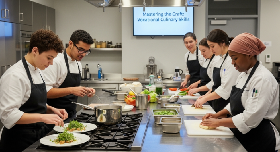 Mastering the Craft: Why Vocational Culinary Skills are Trending Among Modern Scholars